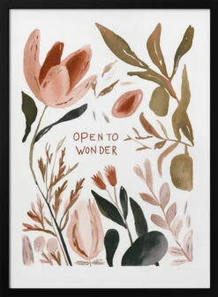 Opentowonderno2 - Stretched Canvas, Poster Or Fine Art Print(Opentowonderno2 Stretched Canvas Poster Or Fine Art Print)