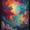 Aurora In The Clouds - Stretched Canvas, Poster Or Fine Art Print(Mws_apo_1_g2_aurora In The Clouds Stretched Canvas Poster Or Fine Art Print)
