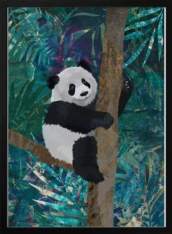 Jungle Panda - Stretched Canvas, Poster Or Fine Art Print(Jungle Panda Stretched Canvas Poster Or Fine Art Print)