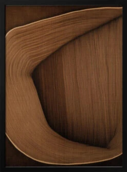 Caramel Lines I - Stretched Canvas, Poster Or Fine Art Print(Caramel Lines I Stretched Canvas Poster Or Fine Art Print)