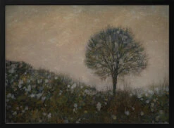 Lonely - Stretched Canvas, Poster Or Fine Art Print(Lonely Stretched Canvas Poster Or Fine Art Print) -Heart Wall Art Store pictufy black horizontal 50x70 1645154