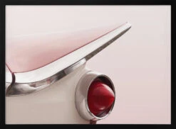 US Classic Car 1959 Electra Tail Fin Abstract - Stretched Canvas, Poster Or Fine Art Print(Us Classic Car 1959 Electra Tail Fin Abstract Stretched Canvas Poster Or Fine Art Print)