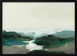 Highland View - Stretched Canvas, Poster Or Fine Art Print(Highland View Stretched Canvas Poster Or Fine Art Print) -Heart Wall Art Store pictufy black horizontal 50x70 2492306