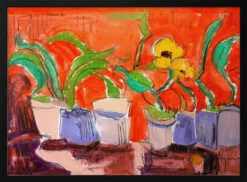 Vibrant Plant Harmony - Stretched Canvas, Poster Or Fine Art Print(Vibrant Plant Harmony Stretched Canvas Poster Or Fine Art Print)