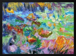 Vibrant Dreamscape - Stretched Canvas, Poster Or Fine Art Print(Vibrant Dreamscape Stretched Canvas Poster Or Fine Art Print 1)