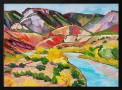 The Colors Of New Mexico - Stretched Canvas, Poster Or Fine Art Print(The Colors Of New Mexico Stretched Canvas Poster Or Fine Art Print)