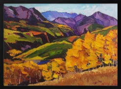 Cotton Woods - Stretched Canvas, Poster Or Fine Art Print(Cotton Woods Stretched Canvas Poster Or Fine Art Print)