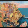 Manarola Italy - Stretched Canvas, Poster Or Fine Art Print(Manarola Italy Stretched Canvas Poster Or Fine Art Print)