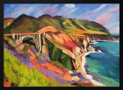 Route One - Stretched Canvas, Poster Or Fine Art Print(Route One Stretched Canvas Poster Or Fine Art Print)