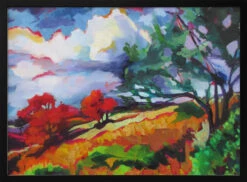 Sonoma Hillside - Stretched Canvas, Poster Or Fine Art Print(Sonoma Hillside Stretched Canvas Poster Or Fine Art Print)