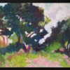 Trees In The Distance - Stretched Canvas, Poster Or Fine Art Print(Trees In The Distance Stretched Canvas Poster Or Fine Art Print)