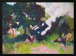 Trees In The Distance - Stretched Canvas, Poster Or Fine Art Print(Trees In The Distance Stretched Canvas Poster Or Fine Art Print)