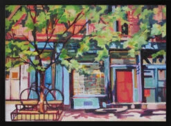 West Village - Stretched Canvas, Poster Or Fine Art Print(West Village Stretched Canvas Poster Or Fine Art Print)