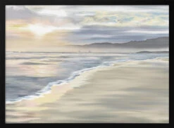 'Walk With Me', Grotto Beach, Hermanus, South Africa - Stretched Canvas, Poster Or Fine Art Print(039 Walk With Me 039 Grotto Beach Hermanus South Africa Stretched Canvas Poster Or Fine Art Print)