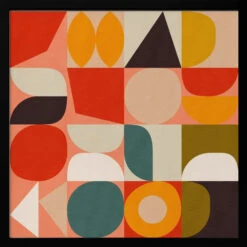 Bauhaus New 4 - Square Stretched Canvas, Poster Or Fine Art Print(Bauhaus New 4 Square Stretched Canvas Poster Or Fine Art Print) 17 Bauhaus New 4 - Square Stretched Canvas, Poster Or Fine Art Print(Bauhaus New 4 Square Stretched Canvas Poster Or Fine Art Print) -Heart Wall Art Store pictufy black square 50x70 2552984