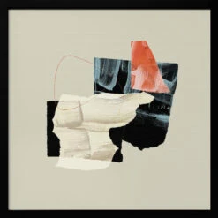 Ecken11 Kopie - Square Stretched Canvas, Poster Or Fine Art Print(Ecken11 Kopie Square Stretched Canvas Poster Or Fine Art Print) -Heart Wall Art Store pictufy black square 50x70 2553002