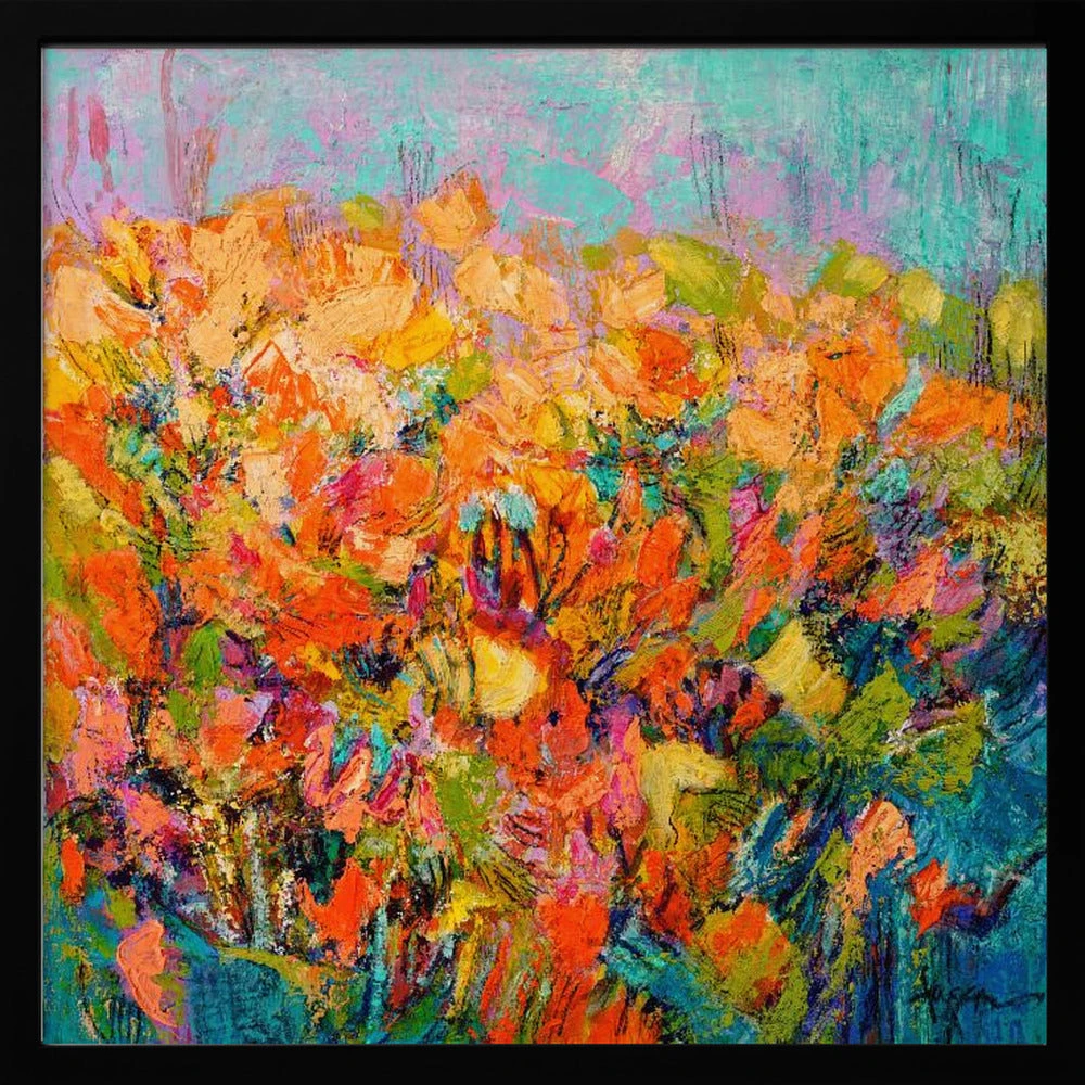 Happiness Sprouting - Square Stretched Canvas, Poster Or Fine Art Print(Happiness Sprouting Square Stretched Canvas Poster Or Fine Art Print) 5 Happiness Sprouting - Square Stretched Canvas, Poster Or Fine Art Print(Happiness Sprouting Square Stretched Canvas Poster Or Fine Art Print) - Image 5