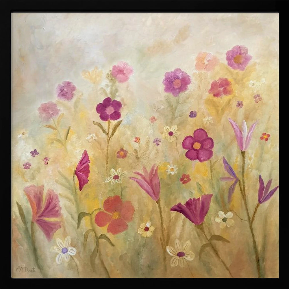 Flowers In The Mist - Square Stretched Canvas, Poster Or Fine Art Print(Flowers In The Mist Square Stretched Canvas Poster Or Fine Art Print) 5 Flowers In The Mist - Square Stretched Canvas, Poster Or Fine Art Print(Flowers In The Mist Square Stretched Canvas Poster Or Fine Art Print) - Image 5
