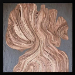 Flora III - Square Stretched Canvas, Poster Or Fine Art Print(Flora Iii Square Stretched Canvas Poster Or Fine Art Print) -Heart Wall Art Store pictufy black square 50x70 2697425