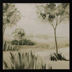 Carriage House 6 - Square Stretched Canvas, Poster Or Fine Art Print(Carriage House 6 Square Stretched Canvas Poster Or Fine Art Print) -Heart Wall Art Store pictufy black square 50x70 2787315