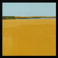 Where Blue Meets Gold - Square Stretched Canvas, Poster Or Fine Art Print(Where Blue Meets Gold Square Stretched Canvas Poster Or Fine Art Print) -Heart Wall Art Store pictufy black square 50x70 2790454