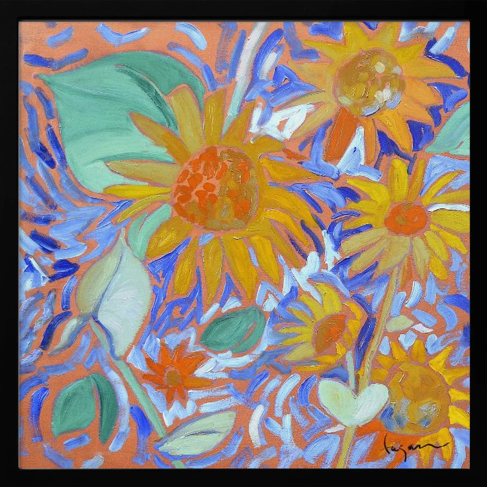 Sunflowersagei - Square Stretched Canvas, Poster Or Fine Art Print(Sunflowersagei Square Stretched Canvas Poster Or Fine Art Print) 5 Sunflowersagei - Square Stretched Canvas, Poster Or Fine Art Print(Sunflowersagei Square Stretched Canvas Poster Or Fine Art Print) - Image 5