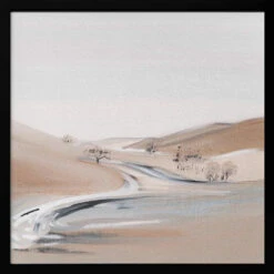 Farm View III - Square Stretched Canvas, Poster Or Fine Art Print(Farm View Iii Square Stretched Canvas Poster Or Fine Art Print) -Heart Wall Art Store pictufy black square 50x70 2925842