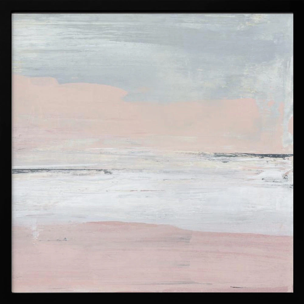 Peaceful Pastel Horizon - Square Stretched Canvas, Poster Or Fine Art Print(Peaceful Pastel Horizon Square Stretched Canvas Poster Or Fine Art Print) 5 Peaceful Pastel Horizon - Square Stretched Canvas, Poster Or Fine Art Print(Peaceful Pastel Horizon Square Stretched Canvas Poster Or Fine Art Print) - Image 5