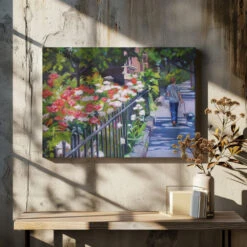 Summer Splendorun Brooklyn - Stretched Canvas, Poster Or Fine Art Print(Summer Splendorun Brooklyn Stretched Canvas Poster Or Fine Art Print) -Heart Wall Art Store pictufy canvas dried flowers ratio 7x5 2785950