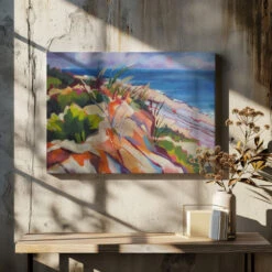 Cape Cod Beach 2 - Stretched Canvas, Poster Or Fine Art Print(Cape Cod Beach 2 Stretched Canvas Poster Or Fine Art Print) -Heart Wall Art Store pictufy canvas dried flowers ratio 7x5 2786443