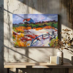 End Of Summer - Stretched Canvas, Poster Or Fine Art Print(End Of Summer Stretched Canvas Poster Or Fine Art Print) -Heart Wall Art Store pictufy canvas dried flowers ratio 7x5 2786457