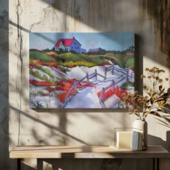 Island Beach State Park - Stretched Canvas, Poster Or Fine Art Print(Island Beach State Park Stretched Canvas Poster Or Fine Art Print) -Heart Wall Art Store pictufy canvas dried flowers ratio 7x5 2786470