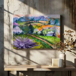 Pennsylvania Path - Stretched Canvas, Poster Or Fine Art Print(Pennsylvania Path Stretched Canvas Poster Or Fine Art Print) -Heart Wall Art Store pictufy canvas dried flowers ratio 7x5 2786665