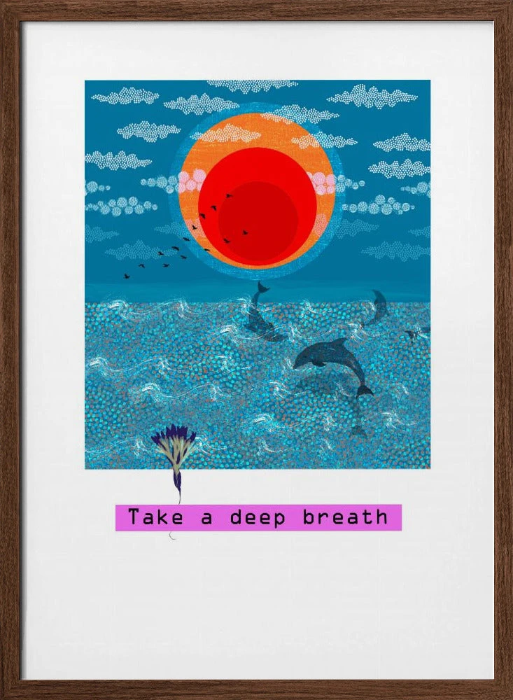 Take A Deep Breath - Stretched Canvas, Poster Or Fine Art Print(Take A Deep Breath Stretched Canvas Poster Or Fine Art Print 1) 2 Take A Deep Breath - Stretched Canvas, Poster Or Fine Art Print(Take A Deep Breath Stretched Canvas Poster Or Fine Art Print 1) - Image 2