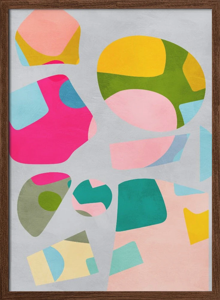 Minimal Cutout Colorful - Stretched Canvas, Poster Or Fine Art Print(Minimal Cutout Colorful Stretched Canvas Poster Or Fine Art Print) 2 Minimal Cutout Colorful - Stretched Canvas, Poster Or Fine Art Print(Minimal Cutout Colorful Stretched Canvas Poster Or Fine Art Print) - Image 2