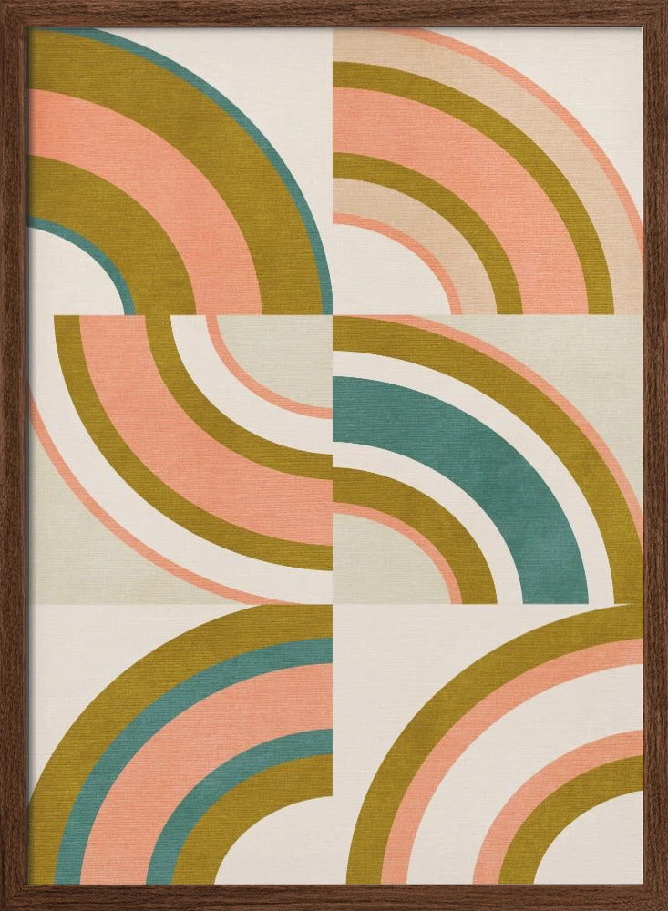 Rainbow Suns 10 - Stretched Canvas, Poster Or Fine Art Print(Rainbow Suns 10 Stretched Canvas Poster Or Fine Art Print) 2 Rainbow Suns 10 - Stretched Canvas, Poster Or Fine Art Print(Rainbow Suns 10 Stretched Canvas Poster Or Fine Art Print) - Image 2