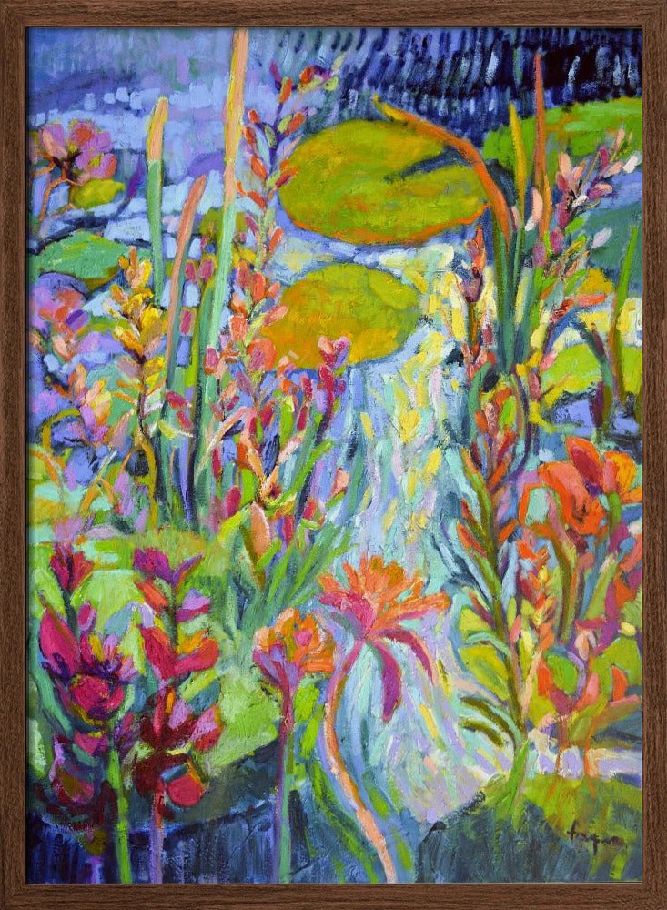 Vibrant Garden Path - Stretched Canvas, Poster Or Fine Art Print(Vibrant Garden Path Stretched Canvas Poster Or Fine Art Print 1) 2 Vibrant Garden Path - Stretched Canvas, Poster Or Fine Art Print(Vibrant Garden Path Stretched Canvas Poster Or Fine Art Print 1) - Image 2