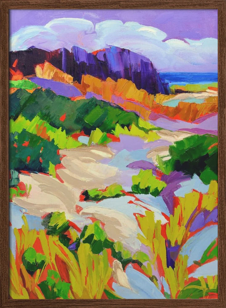 Over The Dunes - Stretched Canvas, Poster Or Fine Art Print(Over The Dunes Stretched Canvas Poster Or Fine Art Print) 2 Over The Dunes - Stretched Canvas, Poster Or Fine Art Print(Over The Dunes Stretched Canvas Poster Or Fine Art Print) - Image 2