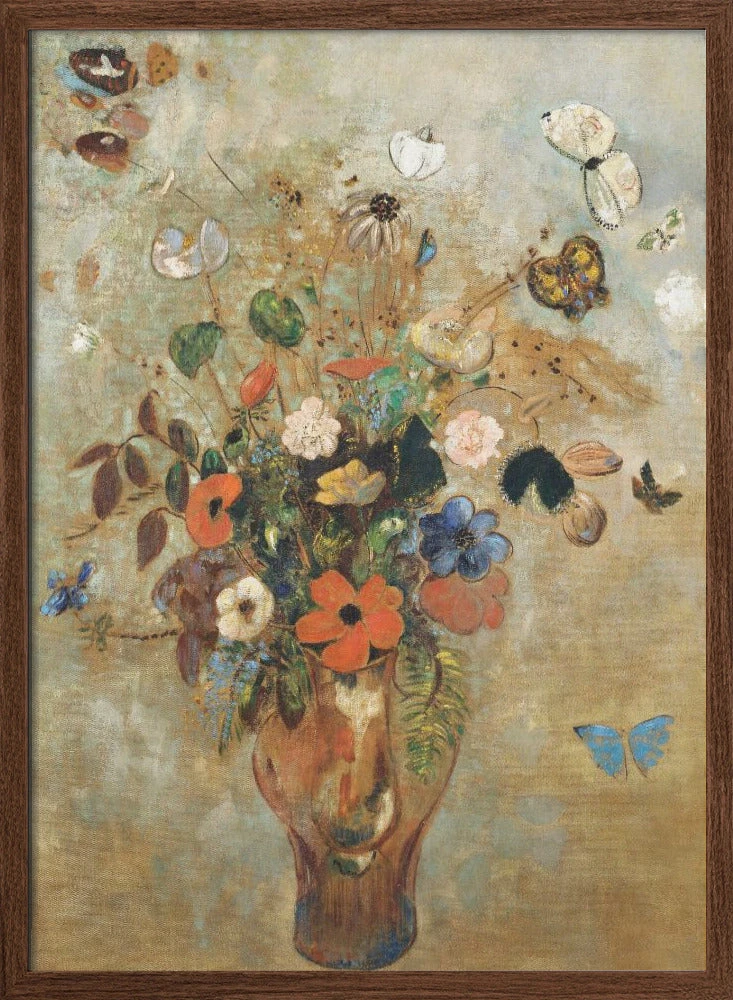 Still Life With Flowers - Stretched Canvas, Poster Or Fine Art Print(Still Life With Flowers Stretched Canvas Poster Or Fine Art Print) 2 Still Life With Flowers - Stretched Canvas, Poster Or Fine Art Print(Still Life With Flowers Stretched Canvas Poster Or Fine Art Print) - Image 2