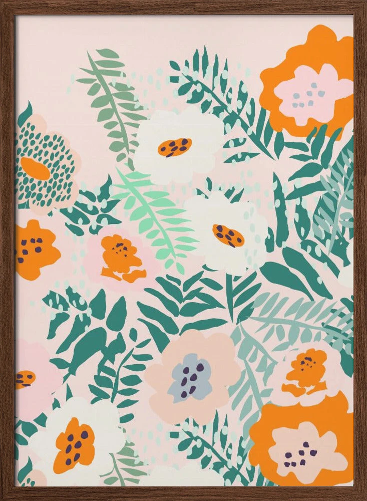 Botanical Dopamine Flowers - Stretched Canvas, Poster Or Fine Art Print(Botanical Dopamine Flowers Stretched Canvas Poster Or Fine Art Print) 2 Botanical Dopamine Flowers - Stretched Canvas, Poster Or Fine Art Print(Botanical Dopamine Flowers Stretched Canvas Poster Or Fine Art Print) - Image 2