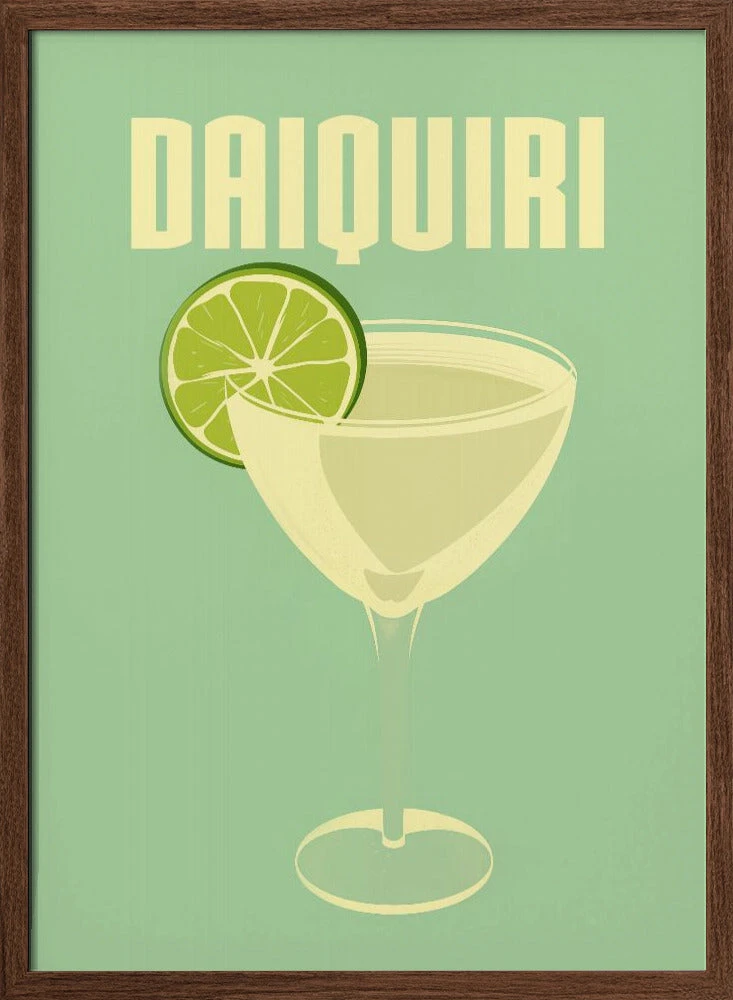 Daiquiri - Stretched Canvas, Poster Or Fine Art Print(Daiquiri Stretched Canvas Poster Or Fine Art Print 1) 2 Daiquiri - Stretched Canvas, Poster Or Fine Art Print(Daiquiri Stretched Canvas Poster Or Fine Art Print 1) - Image 2