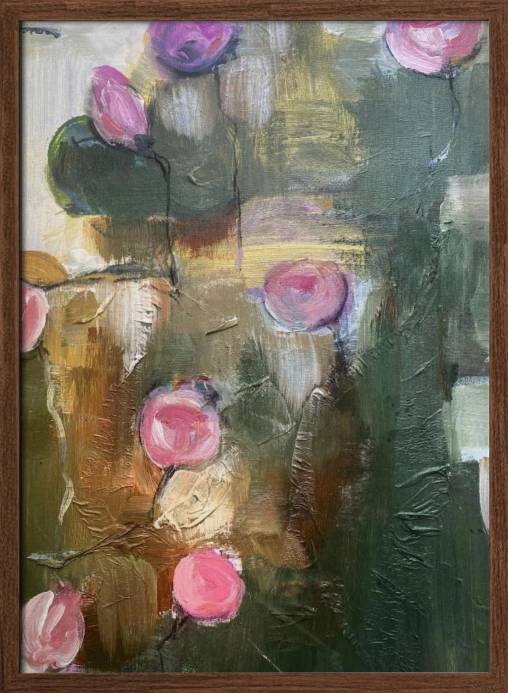 Vibrant Pink Roses - Stretched Canvas, Poster Or Fine Art Print(Vibrant Pink Roses Stretched Canvas Poster Or Fine Art Print) 2 Vibrant Pink Roses - Stretched Canvas, Poster Or Fine Art Print(Vibrant Pink Roses Stretched Canvas Poster Or Fine Art Print) - Image 2