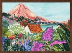 Ometepe By Sarah Gesek- Stretched Canvas, Poster Or Fine Art Print(Ometepe Stretched Canvas Poster Or Fine Art Print)