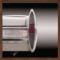 US Classic Car Sedan Deville 1967 - Square Stretched Canvas, Poster Or Fine Art Print(Us Classic Car Sedan Deville 1967 Square Stretched Canvas Poster Or Fine Art Print) -Heart Wall Art Store pictufy dark wood square 50x70 1733138