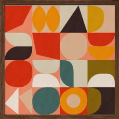 Bauhaus New 4 - Square Stretched Canvas, Poster Or Fine Art Print(Bauhaus New 4 Square Stretched Canvas Poster Or Fine Art Print) 16 Bauhaus New 4 - Square Stretched Canvas, Poster Or Fine Art Print(Bauhaus New 4 Square Stretched Canvas Poster Or Fine Art Print) -Heart Wall Art Store pictufy dark wood square 50x70 2552984