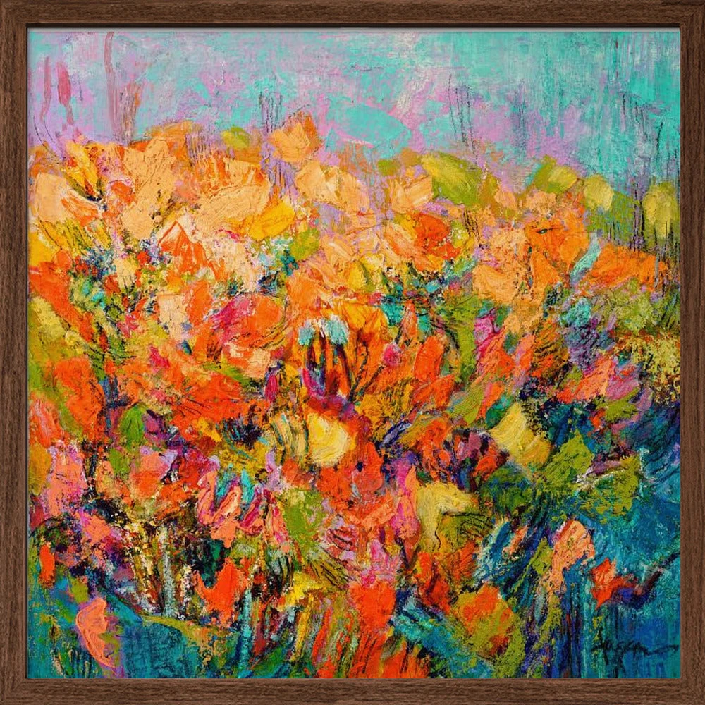 Happiness Sprouting - Square Stretched Canvas, Poster Or Fine Art Print(Happiness Sprouting Square Stretched Canvas Poster Or Fine Art Print) 4 Happiness Sprouting - Square Stretched Canvas, Poster Or Fine Art Print(Happiness Sprouting Square Stretched Canvas Poster Or Fine Art Print) - Image 4