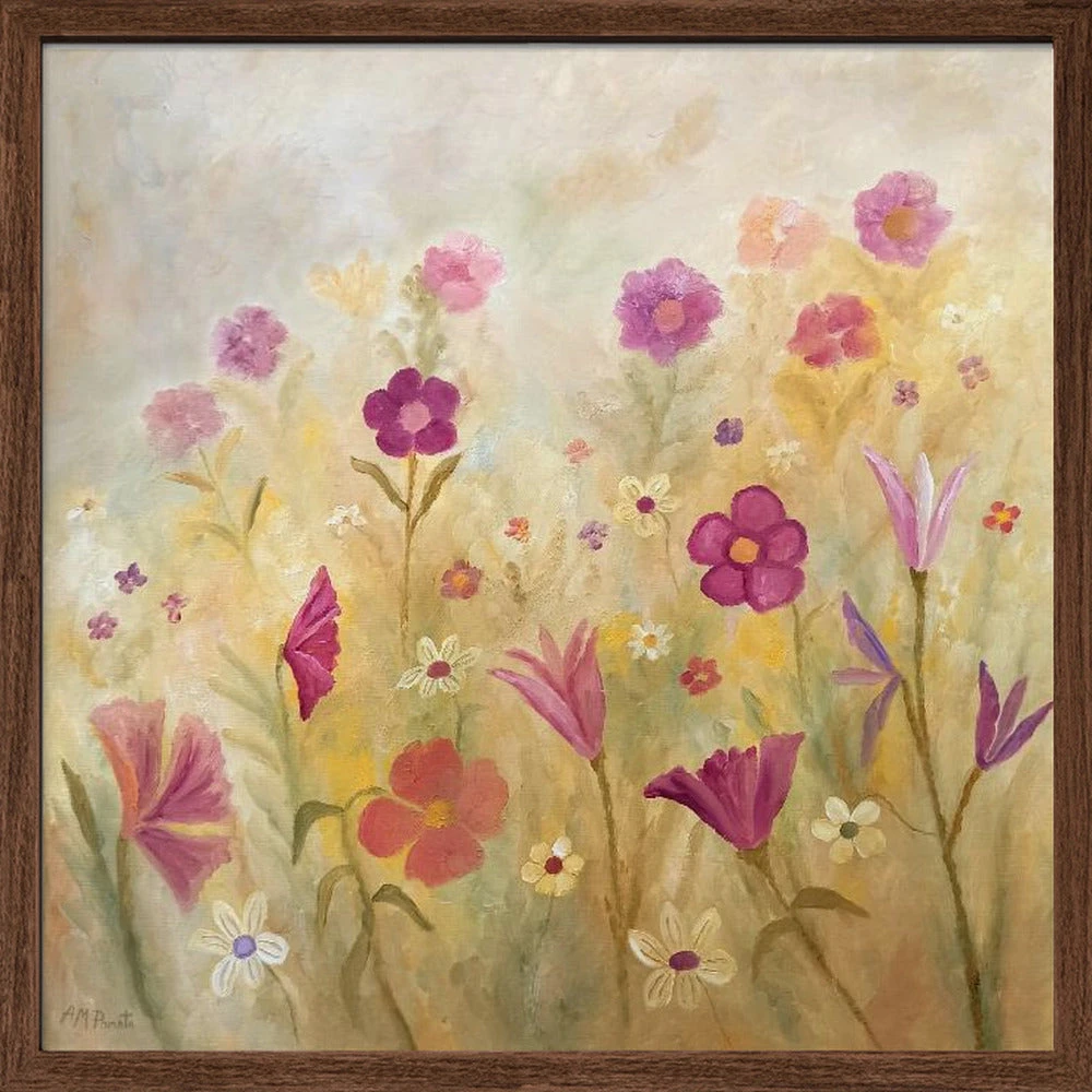 Flowers In The Mist - Square Stretched Canvas, Poster Or Fine Art Print(Flowers In The Mist Square Stretched Canvas Poster Or Fine Art Print) 4 Flowers In The Mist - Square Stretched Canvas, Poster Or Fine Art Print(Flowers In The Mist Square Stretched Canvas Poster Or Fine Art Print) - Image 4