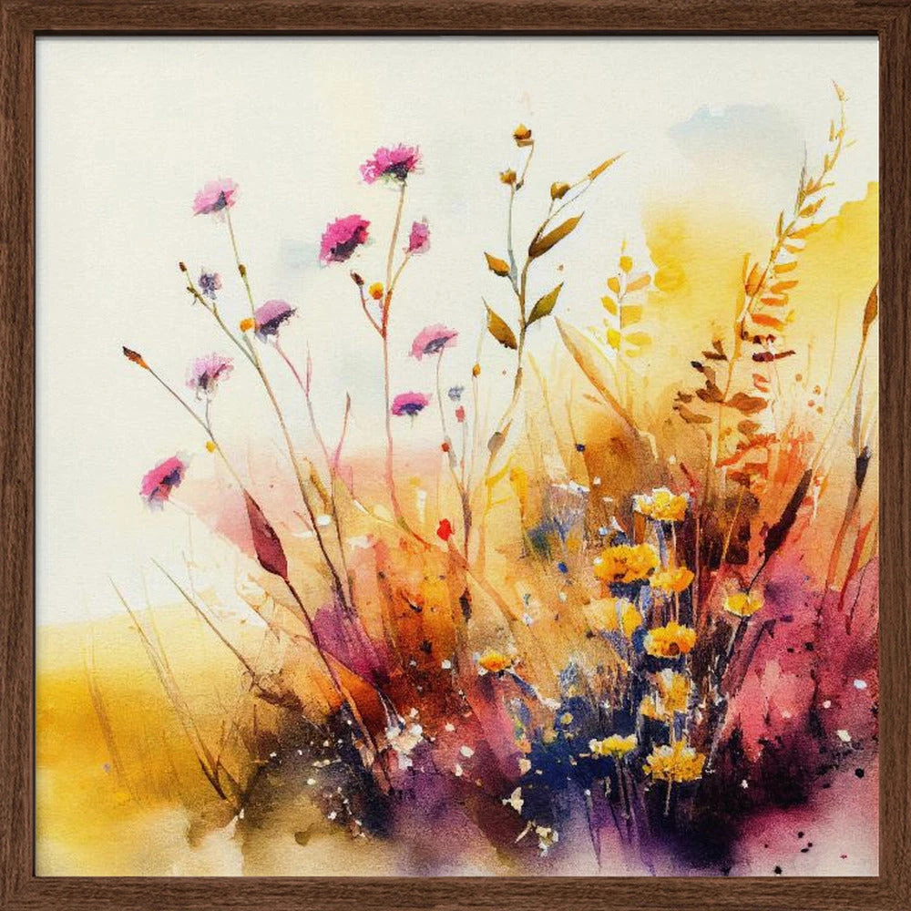 Meadow Nature Art (5) - Square Stretched Canvas, Poster Or Fine Art Print(Meadow Nature Art 5 Square Stretched Canvas Poster Or Fine Art Print) 4 Meadow Nature Art (5) - Square Stretched Canvas, Poster Or Fine Art Print(Meadow Nature Art 5 Square Stretched Canvas Poster Or Fine Art Print) - Image 4