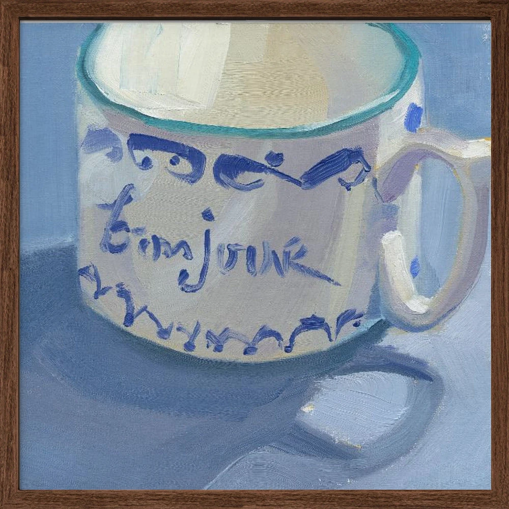 Bon Jour - Square Stretched Canvas, Poster Or Fine Art Print(Bon Jour Square Stretched Canvas Poster Or Fine Art Print) 4 Bon Jour - Square Stretched Canvas, Poster Or Fine Art Print(Bon Jour Square Stretched Canvas Poster Or Fine Art Print) - Image 4