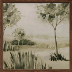 Carriage House 6 - Square Stretched Canvas, Poster Or Fine Art Print(Carriage House 6 Square Stretched Canvas Poster Or Fine Art Print) -Heart Wall Art Store pictufy dark wood square 50x70 2787315